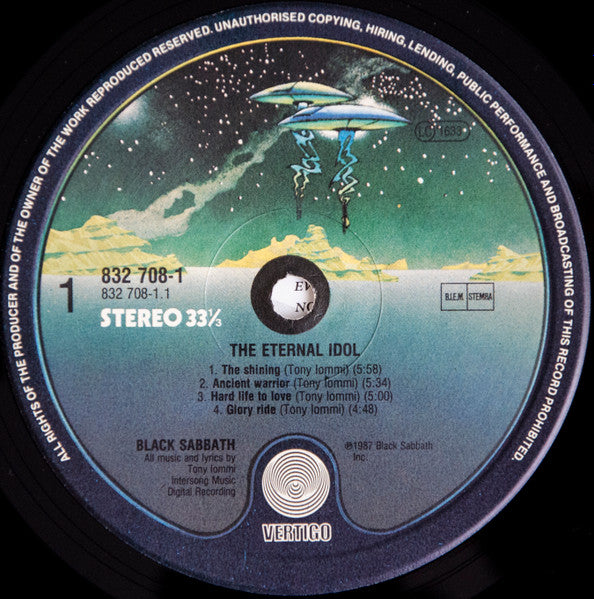 Black Sabbath ~ The Eternal Idol (Vinyl) - Djungel & Jazz