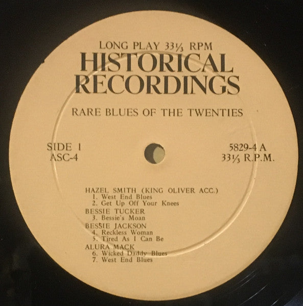 Various : Rare Blues Vol. 4: 1927-1935 (LP, Comp)