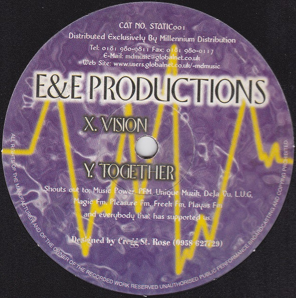 E&E Productions : Vision / Together (12")