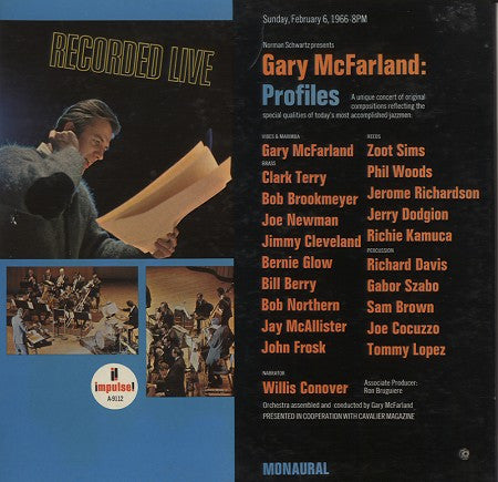 Gary McFarland ~ Profiles (Vinyl) - Djungel & Jazz