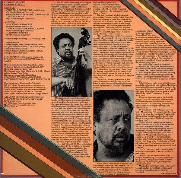 Charles Mingus ~ Changes Two (Vinyl) - Djungel & Jazz