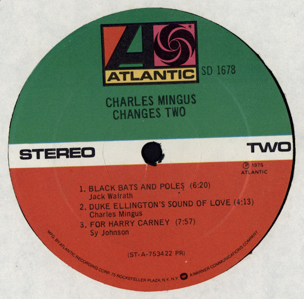 Charles Mingus ~ Changes Two (Vinyl) - Djungel & Jazz