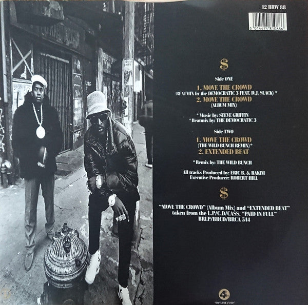 Eric B. & Rakim ~ Move The Crowd (Vinyl) - Djungel & Jazz