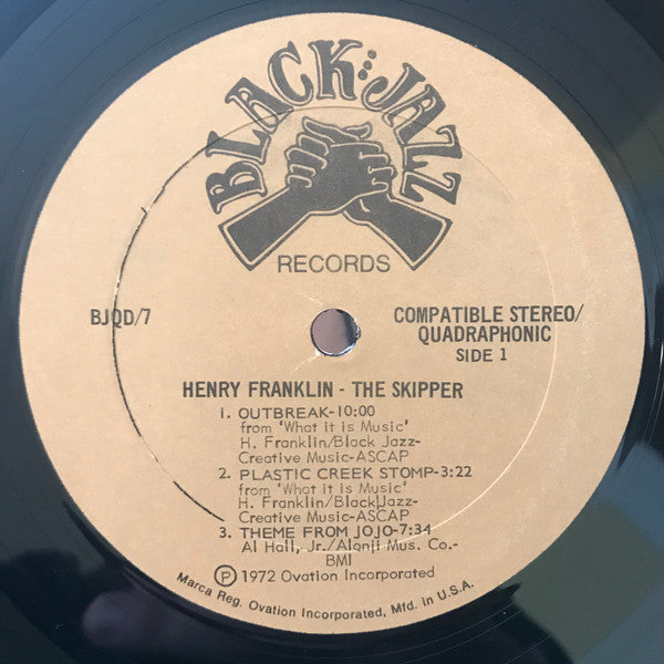 Henry Franklin : The Skipper (LP, Album, Quad)