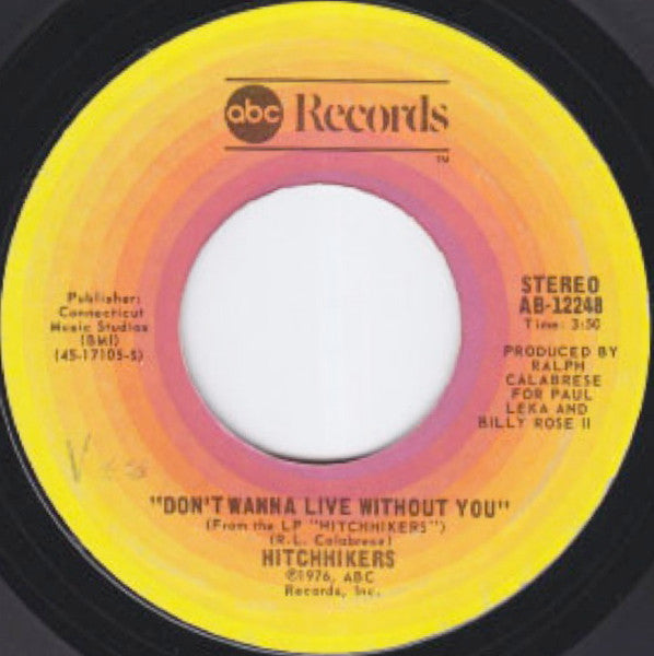 The Hitchhikers : You're Making A Big Mistake (7", Single)