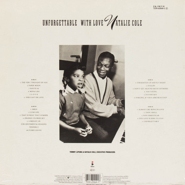 Natalie Cole ~ Unforgettable With Love (Vinyl) - Djungel & Jazz