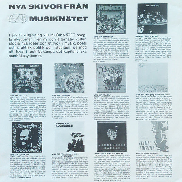 Arbete Och Fritid : Ur Spår! (LP, Album)