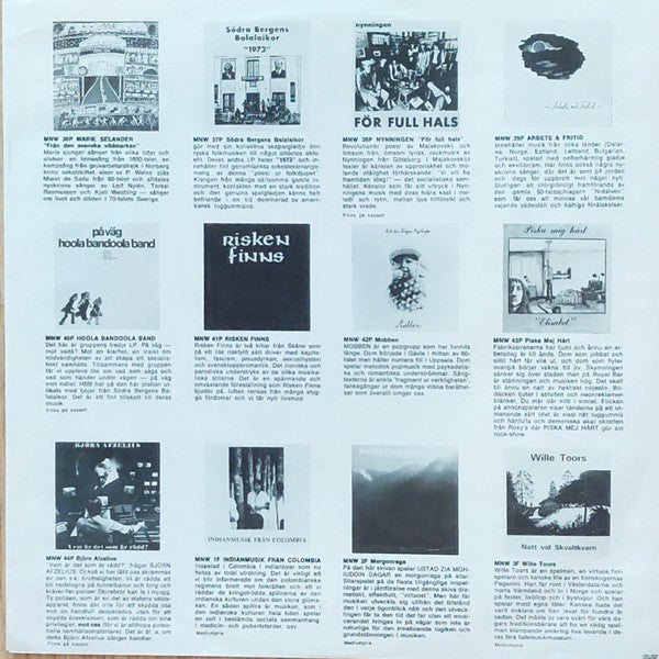 Arbete Och Fritid : Ur Spår! (LP, Album)