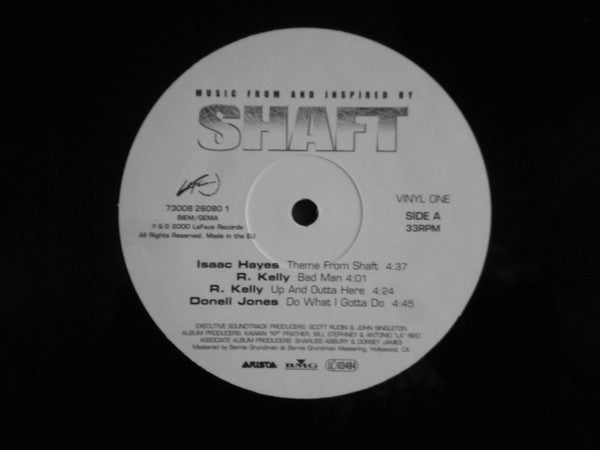 Various ~ Music From And Inspired By Shaft (Vinyl) - Djungel & Jazz