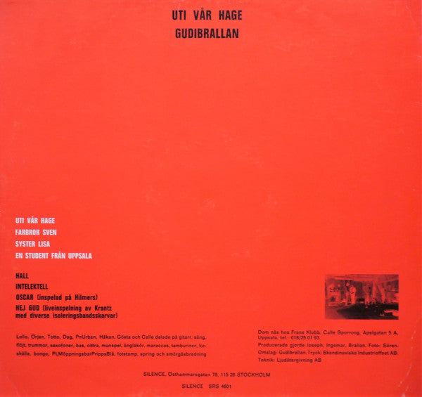 Gudibrallan ~ Uti Vår Hage (Vinyl) - Djungel & Jazz