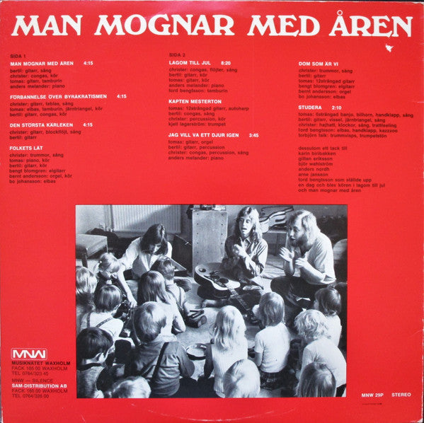 Nynningen ~ Man Mognar Med Åren (Vinyl) - Djungel & Jazz