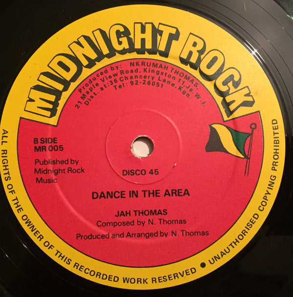 Triston Palma*, Jah Thomas : Raving / Dance In The Area (12")