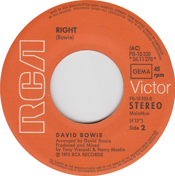 David Bowie : Fame (7")