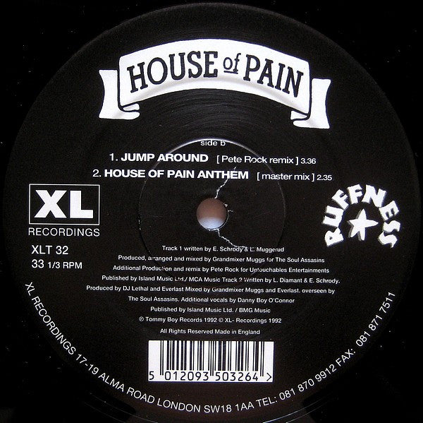 House Of Pain ~ Jump Around (Vinyl) - Djungel & Jazz