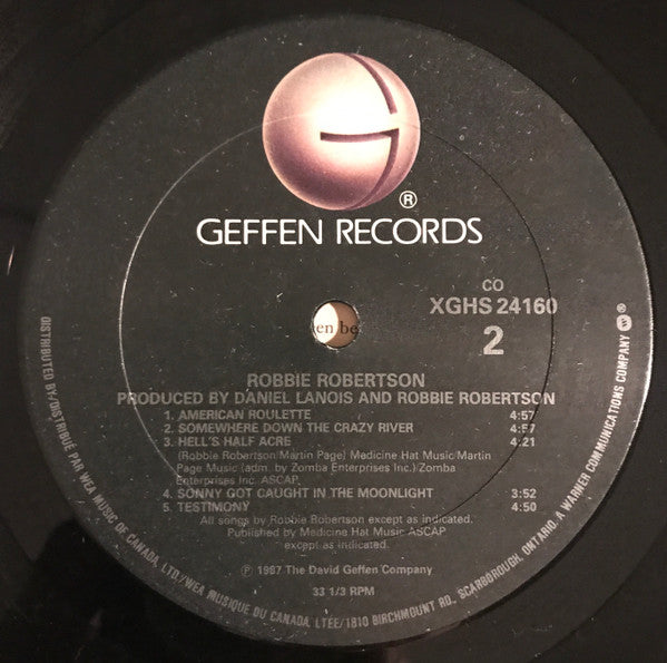 Robbie Robertson ~ Robbie Robertson (Vinyl) - Djungel & Jazz