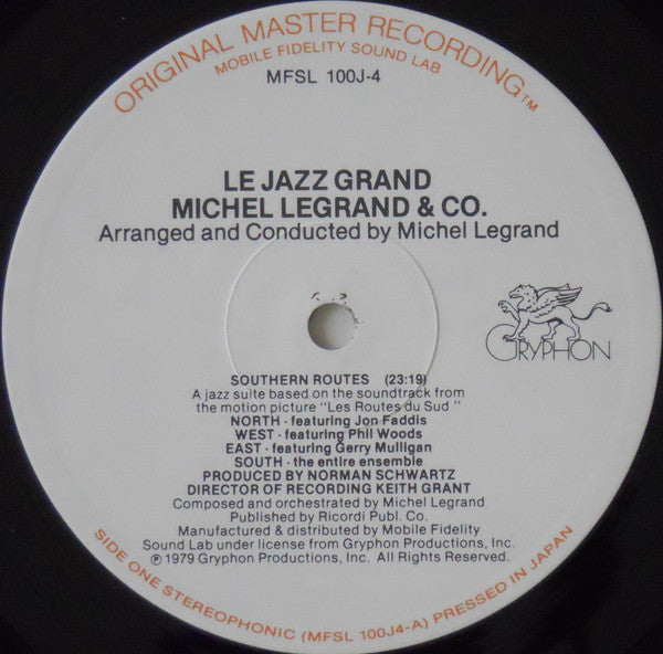 Michel Legrand & Co. ~ Le Jazz Grand (Vinyl) - Djungel & Jazz