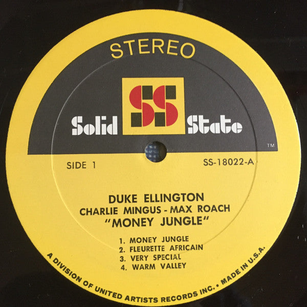 Duke Ellington • Charlie Mingus* • Max Roach : Money Jungle (LP, Album, RE, Gat)