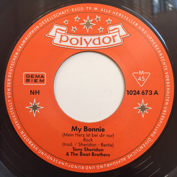 Tony Sheridan : My Bonnie (7", Single, RE)