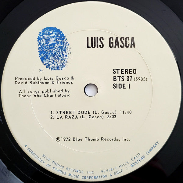 Luis Gasca ~ For Those Who Chant (Vinyl) - Djungel & Jazz