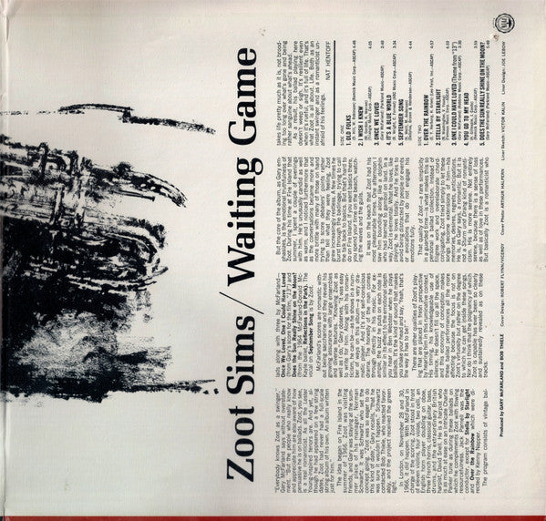 Zoot Sims ~ Waiting Game (Vinyl) - Djungel & Jazz