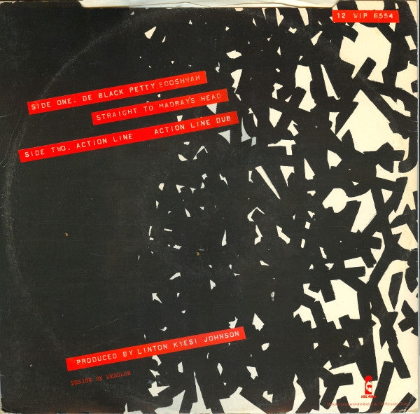 Linton Kwesi Johnson ~ De Black Petty Booshwah (Vinyl) - Djungel & Jazz