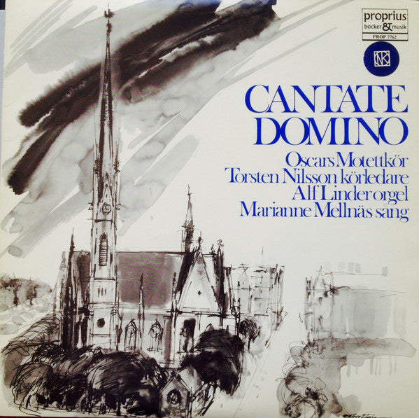 Oscars Motettkör, Torsten Nilsson, Alf Linder, Marianne Mellnäs ~ Cantate Domino (Vinyl) - Djungel & Jazz