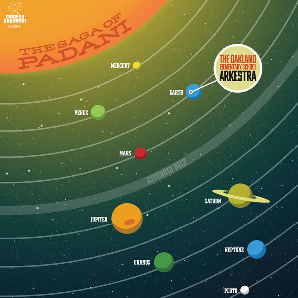 The Oakland Elementary School Arkestra ~ The Saga Of Padani (Vinyl) - Djungel & Jazz