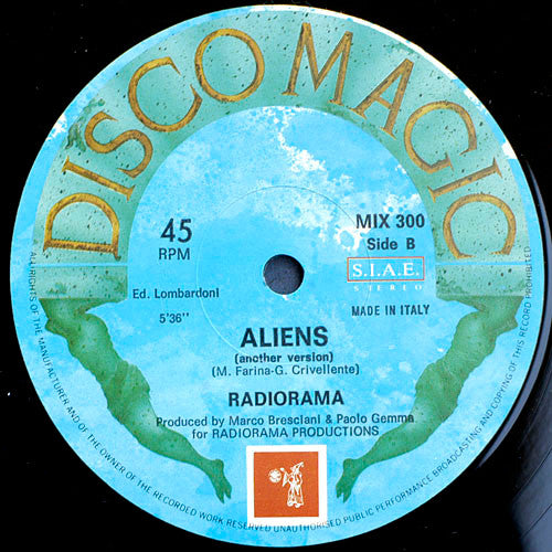 Radiorama ~ Aliens (Vinyl) - Djungel & Jazz