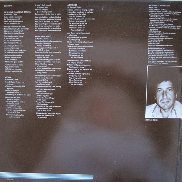 Leonard Cohen : Death Of A Ladies' Man (LP, Album, RE, Gat)