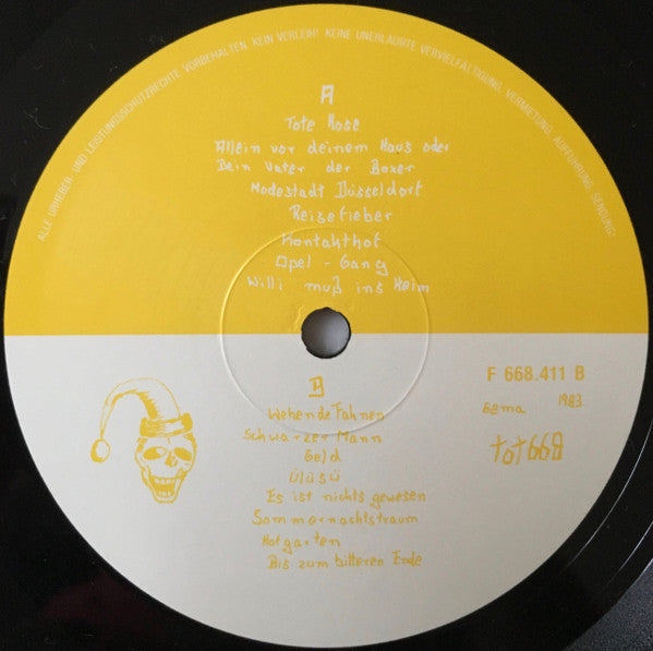 Die Toten Hosen : Opel-Gang (LP, Album, 1st)