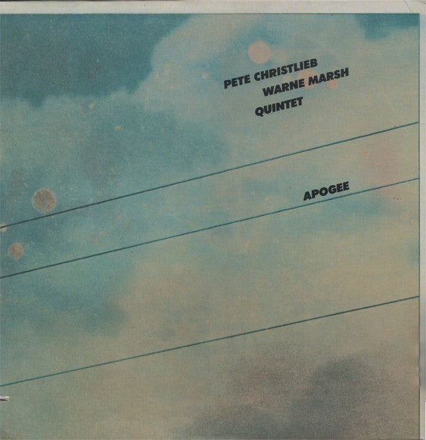Pete Christlieb / Warne Marsh Quintet ~ Apogee (Vinyl) - Djungel & Jazz