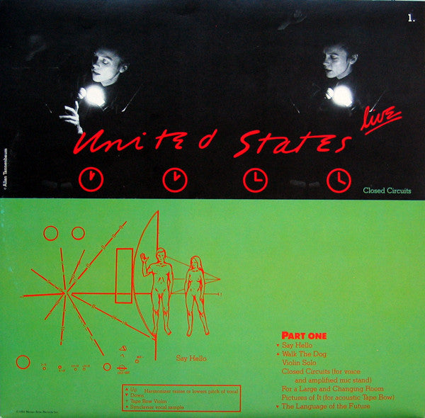 Laurie Anderson ~ United States Live (Vinyl) - Djungel & Jazz