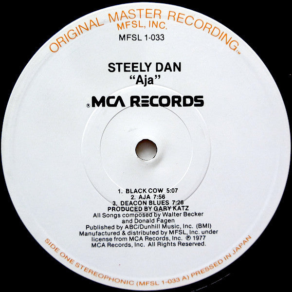 Steely Dan ~ Aja (Vinyl) - Djungel & Jazz