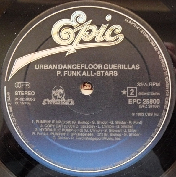 P. Funk All Stars* : Urban Dancefloor Guerillas (LP, Album)