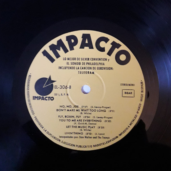 Stan Walker & The Tramps ~ Lo Mejor De Silver Convention (Vinyl) - Djungel & Jazz