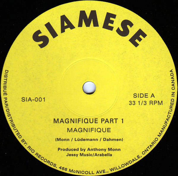 Magnifique : Magnifique (12", RE, Unofficial)