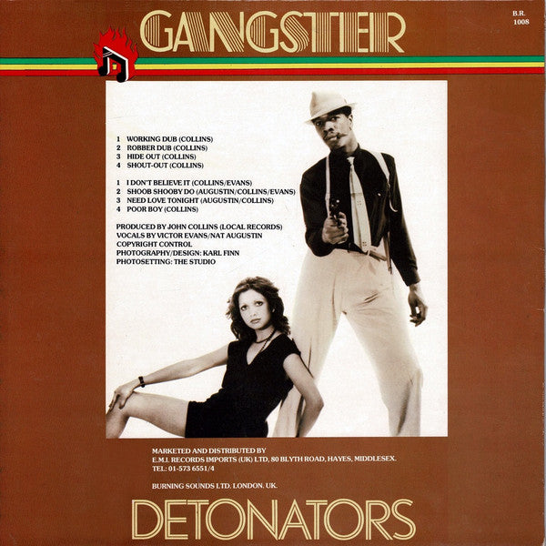 The Detonators  ~ Gangster (Vinyl) - Djungel & Jazz