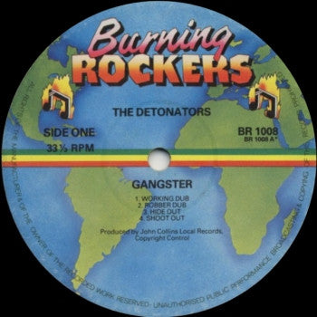 The Detonators  ~ Gangster (Vinyl) - Djungel & Jazz