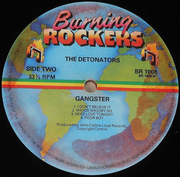 The Detonators  ~ Gangster (Vinyl) - Djungel & Jazz