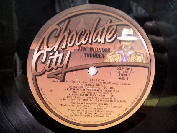 7th Wonder ~ Thunder (Vinyl) - Djungel & Jazz