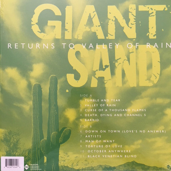 Giant Sand : Returns To Valley Of Rain (LP, Album)
