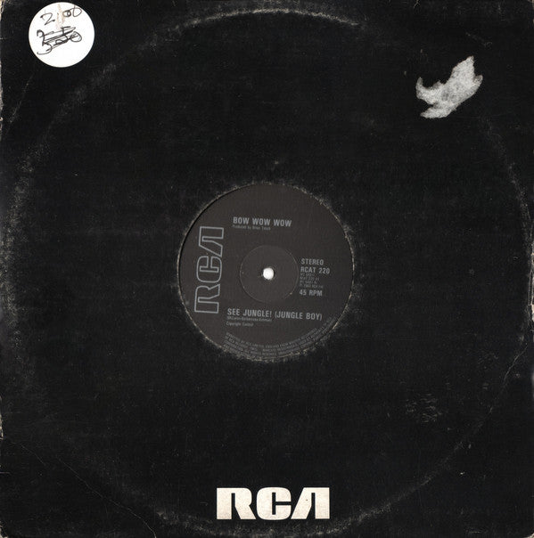 Bow Wow Wow ~ See Jungle! (Jungle Boy) (Vinyl) - Djungel & Jazz