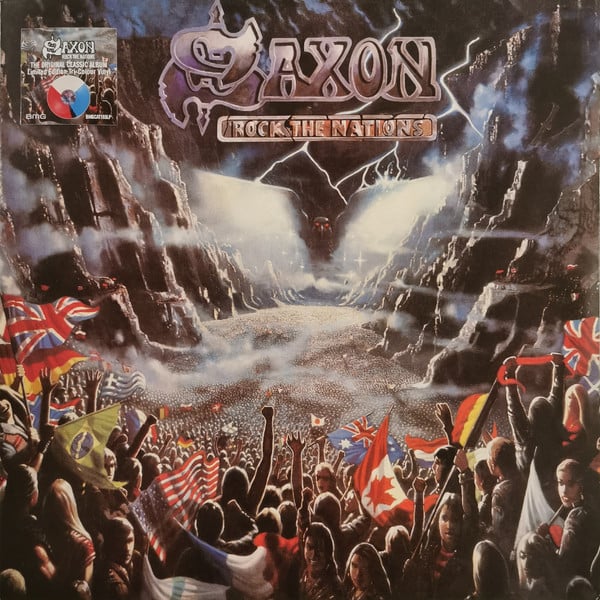 Saxon : Rock The Nations (LP, Album, Ltd, RE, Tri)