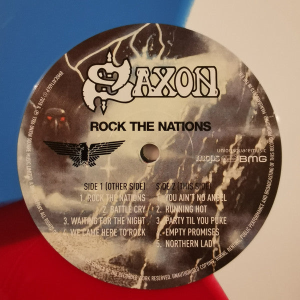 Saxon : Rock The Nations (LP, Album, Ltd, RE, Tri)