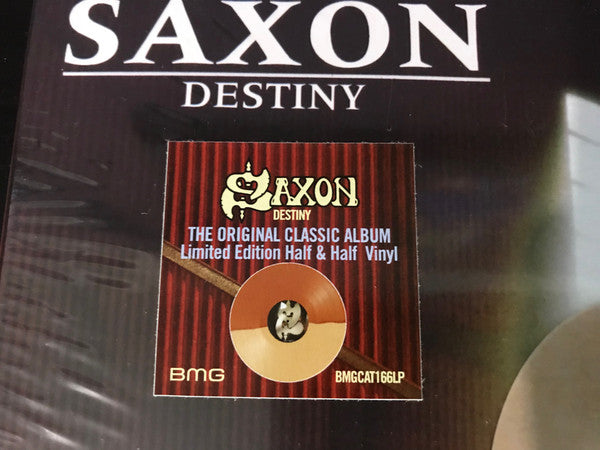 Saxon : Destiny (LP, Album, Ltd, RE, Gol)