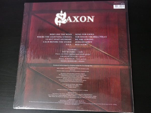 Saxon : Destiny (LP, Album, Ltd, RE, Gol)