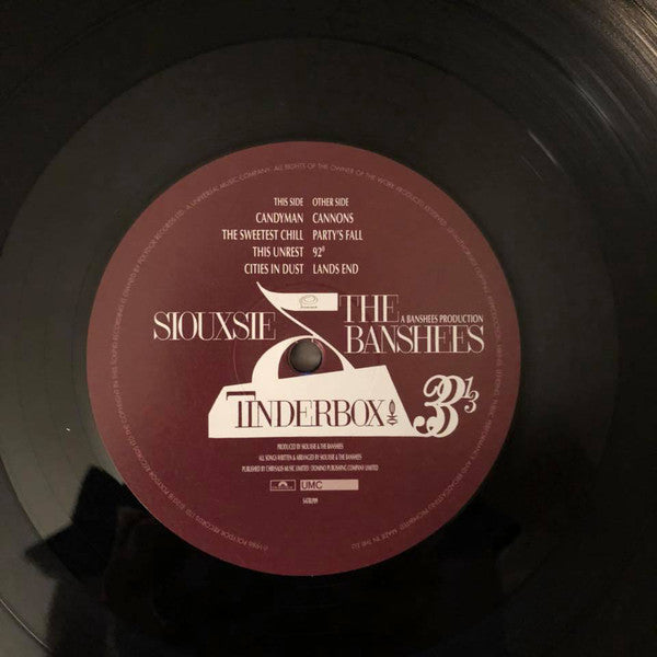 Siouxsie & The Banshees ~ Tinderbox (Vinyl) - Djungel & Jazz