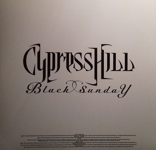 Cypress Hill ~ Black Sunday (Vinyl) - Djungel & Jazz