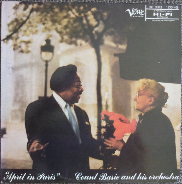 Count Basie Orchestra : April In Paris (LP, Album, Mono, RE)