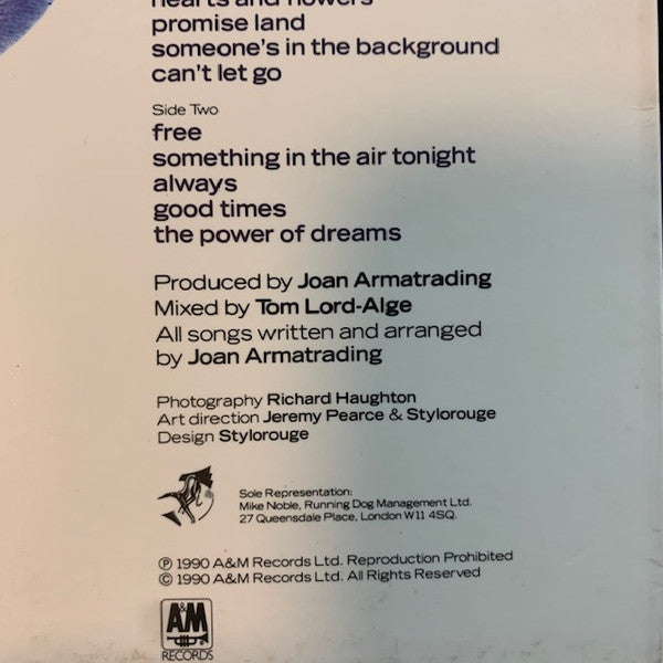 Joan Armatrading ~ Hearts And Flowers (Vinyl) - Djungel & Jazz